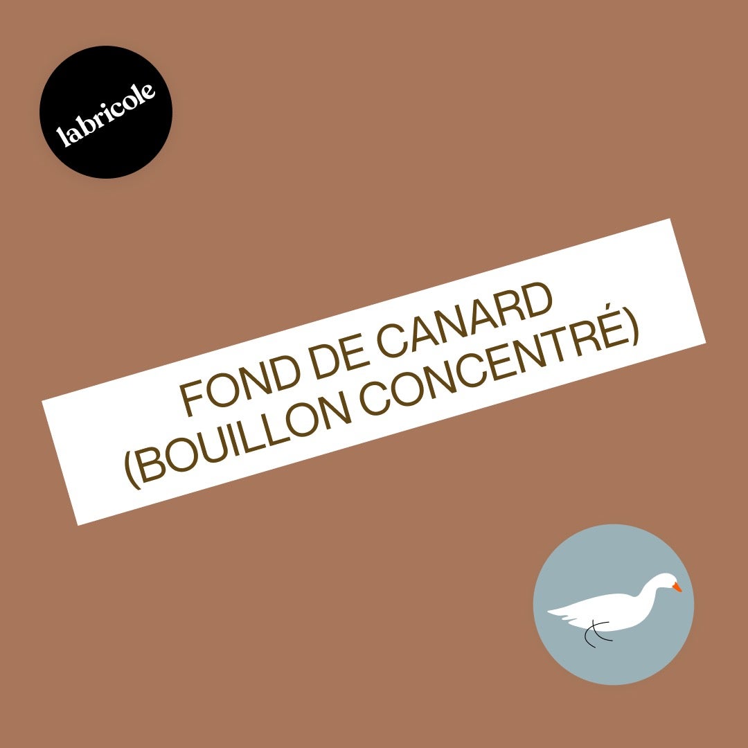 Fond de canard (concentré de bouillon)