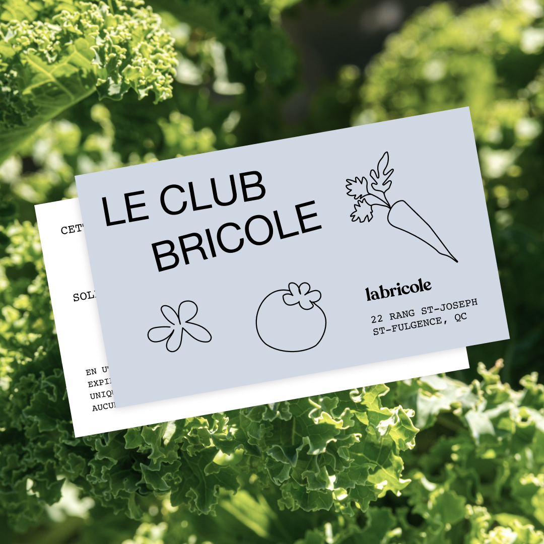 Carte du club bricole - 2026